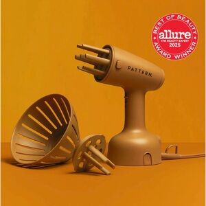 💛Pattern Hair Steamer in Mustard with clips and conditioner⚠️ Traci Ellis Ross💛💛